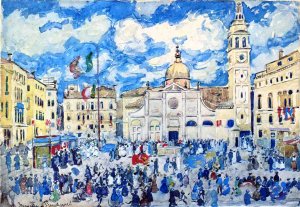 Campo Santa Maria Formosa, Venice by Oil Painting Reproduction