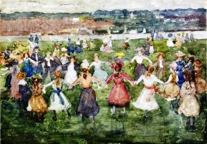 May Day by Oil Painting Reproduction