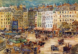 Montparnasse by Oil Painting Reproduction