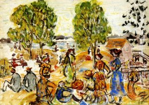 Picnic II by Oil Painting Reproduction