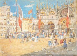 St. Mark's, Venice by Oil Painting Reproduction