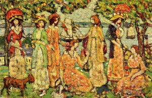 The Idlers by Oil Painting Reproduction