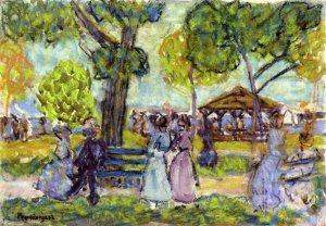 The Pavilion by Oil Painting Reproduction